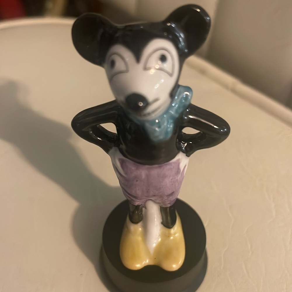 2 Limited Edition Master Mold Mickey Mouse Figurine